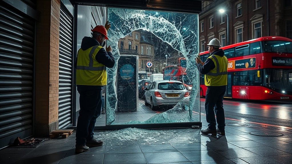 Emergency Shop Front Repair Bayswater