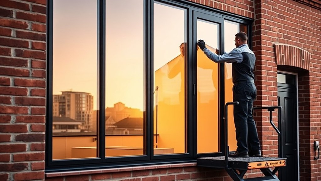 Glazier in Inverness Terrace